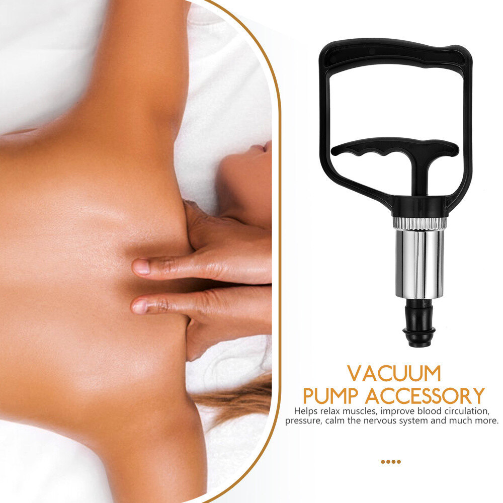 Cupping Vacuum Accessories Manual Pump Massage Suction Hand Held