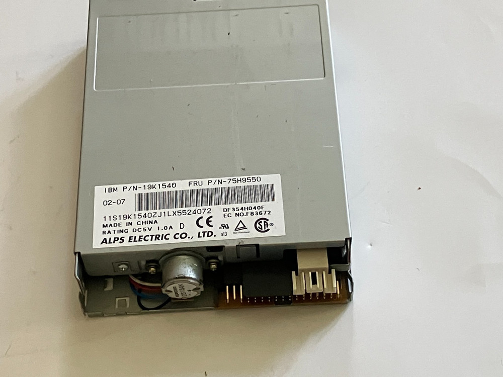 IBM PC Floppy Drive 75H9550 19K1540