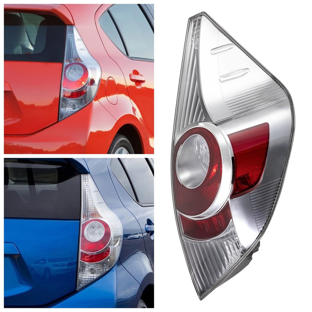 Taillight Assembly for Prius C 2012-2014 Halogen Clear Right