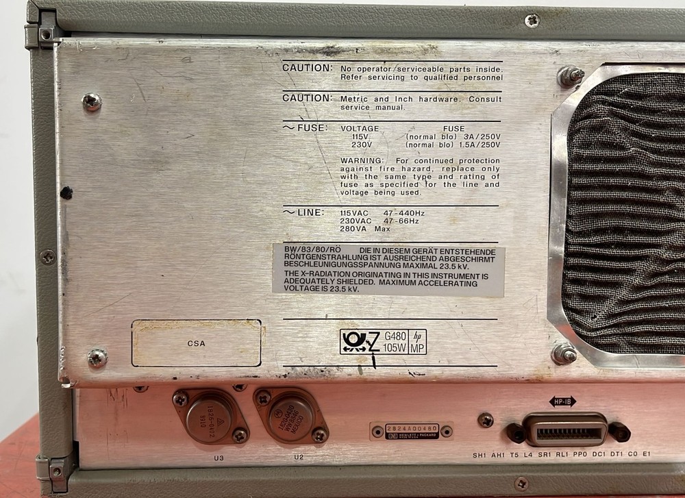 HP 3585B Spectrum Analyzer 20Hz - 40MHz