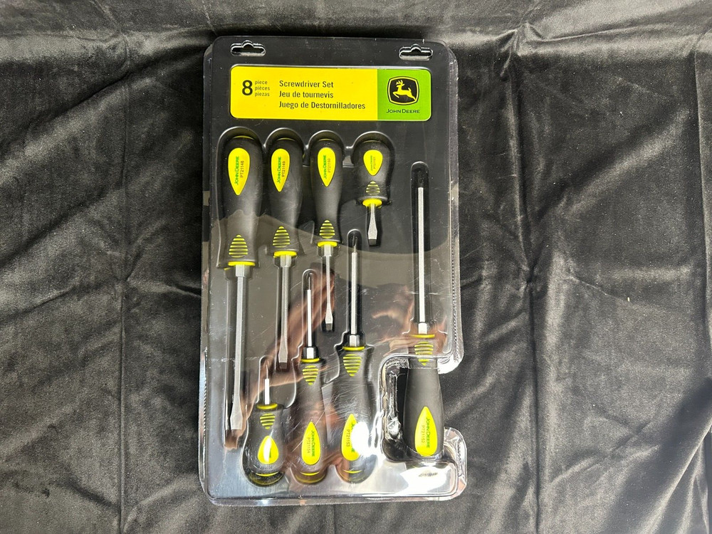 John Deere OEM 8-Piece Screwdriver Set - TY26565