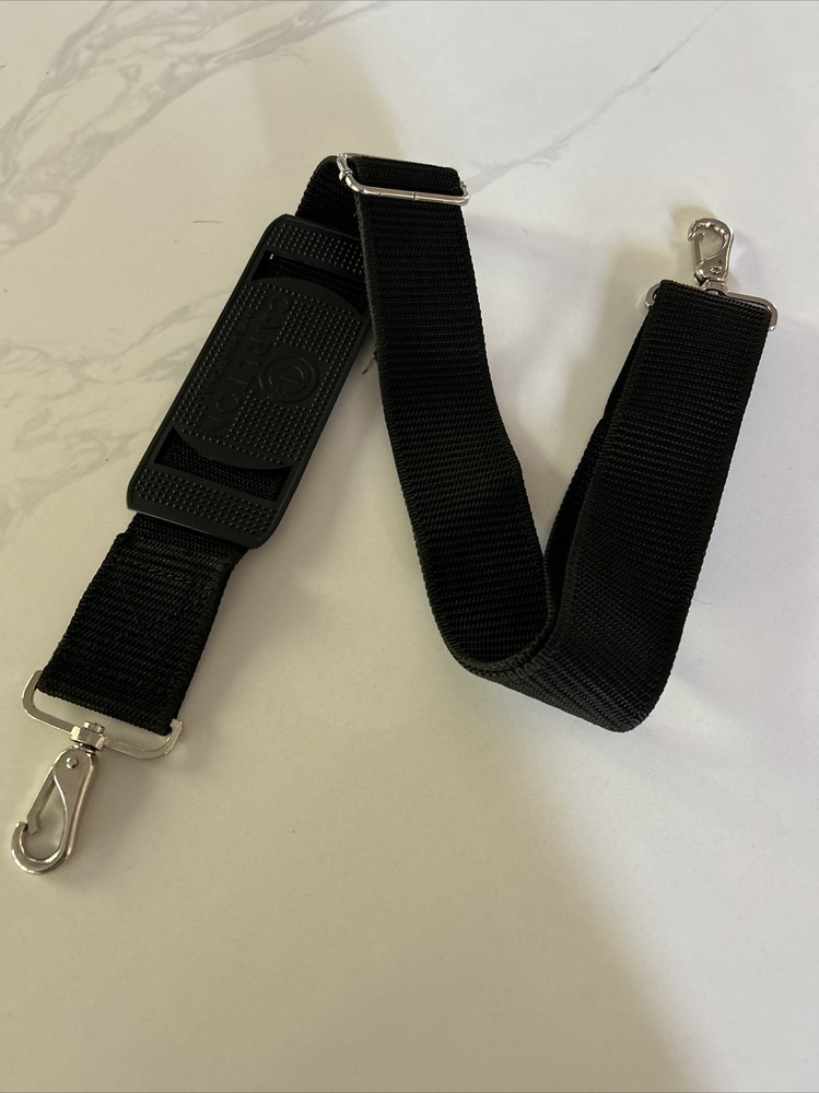 Carlton International - Luggage Adjustable Shoulder Strap -Black