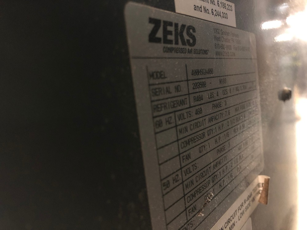 Zeks Dryer 400HSGA400