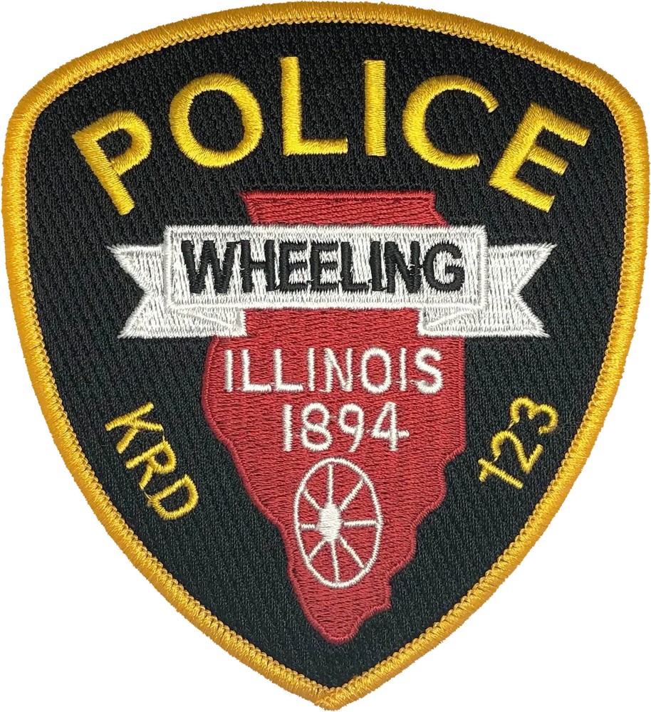 WHEELING POLICE DEPARTMENT SHOULDER PATCH: Supervisor