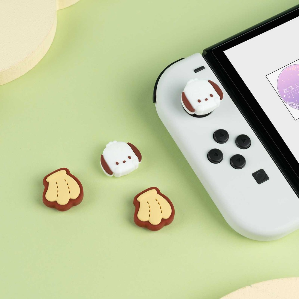 GeekShare X Sanrio Thumb Grip Caps for Nintendo Switch/Switch OLED/Lite 4PCS