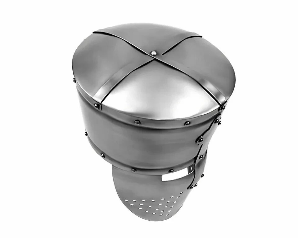 Medieval Armour Crusader Helmet Templar Knight Helmet