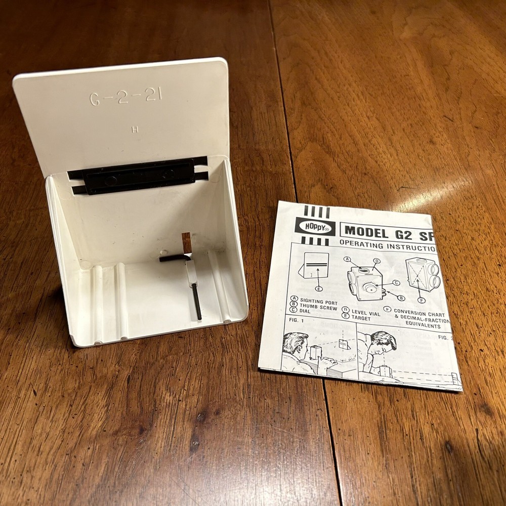 1960'S HOPPY MODEL G2 SPLIT IMAGE TRANSIT CALIBRATION SYTEM