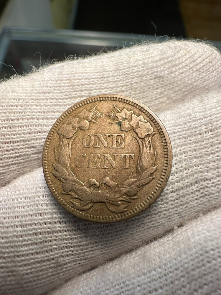 1857 Flying Eagle Cent XF