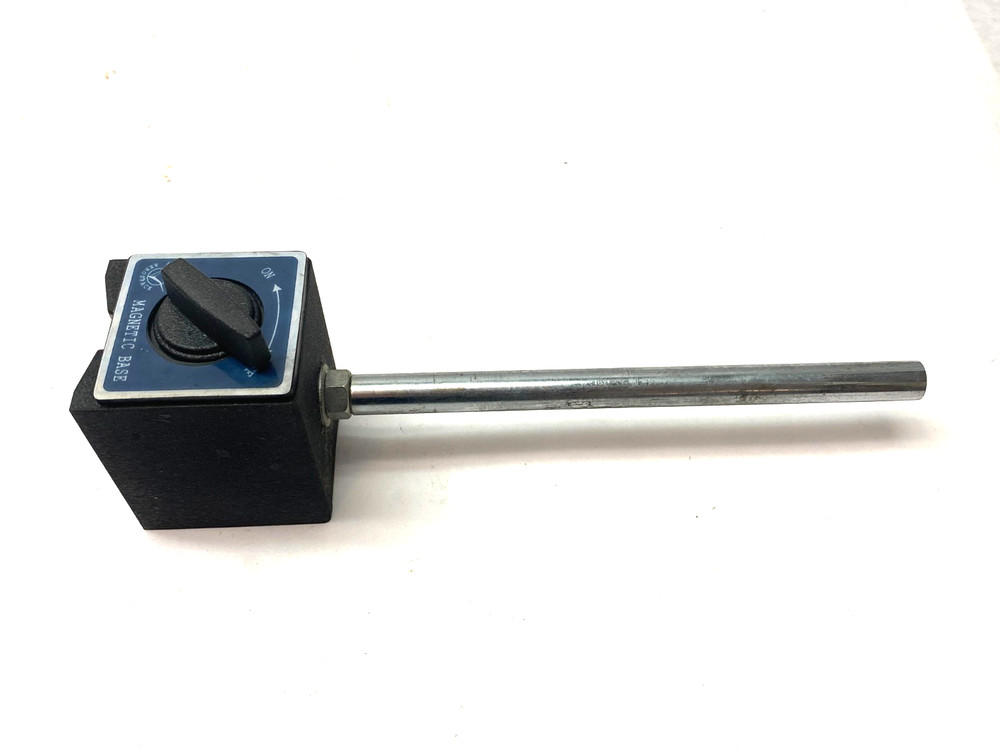 Aerospace Magnetic Base Test Tool/Indicator Holder 7" Post, 9" Overall Height