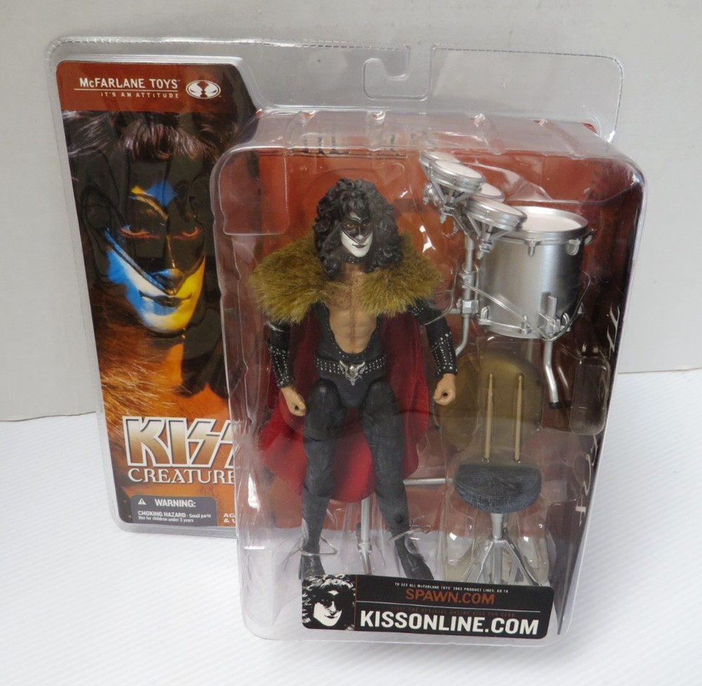 KISS ERIC CARR CREATURES OF THE NIGHT SEALED ACTION FIGURE  -  THE FOX