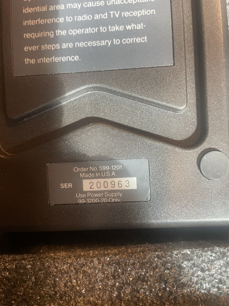 Brown & Sharpe 599-1201 & 599-1300 Data Stat Smart Processor and Printer, w/case