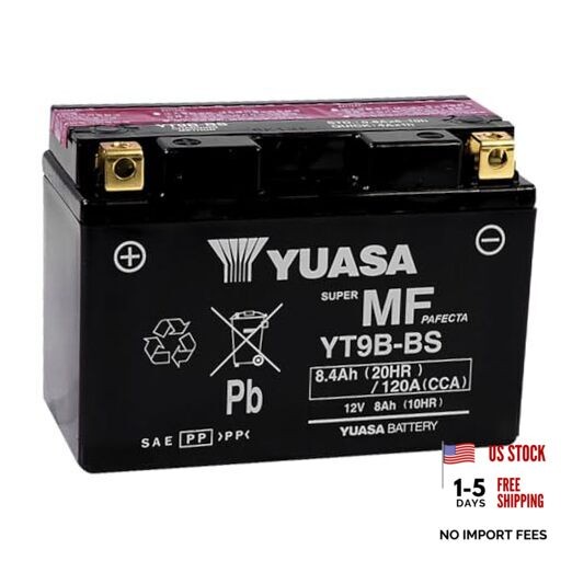 YUAM629B4 YT9B-BS Battery, Multi-Colored