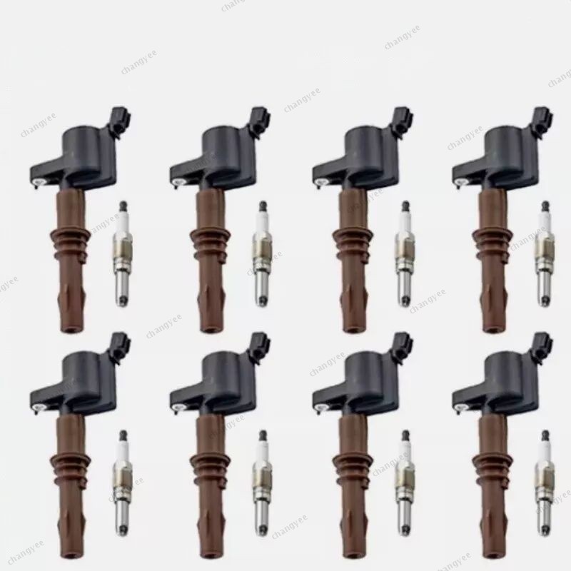 8X Motorcraft Ignition Coil DG521 & Spark Plug SP509 Fit Ford F150 4.6 5.4L New