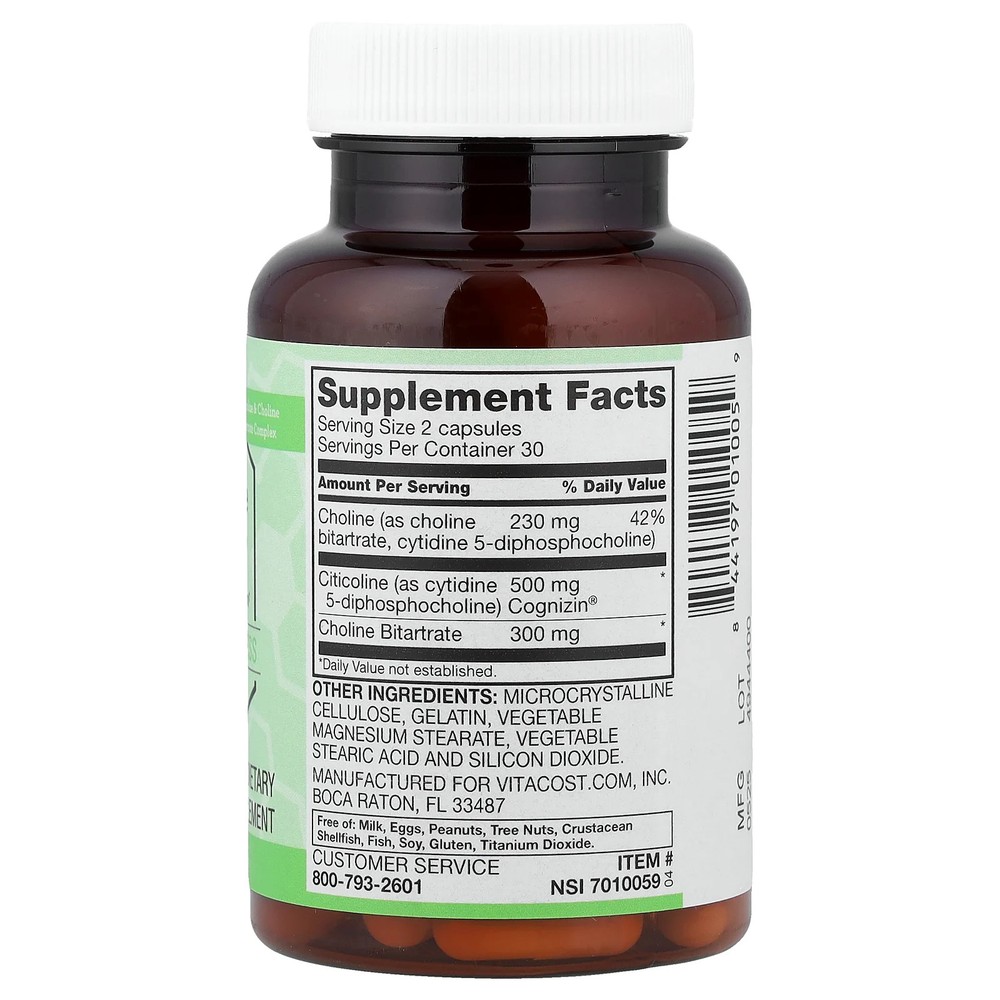 Synergy®, Neurocholine, 60 Capsules