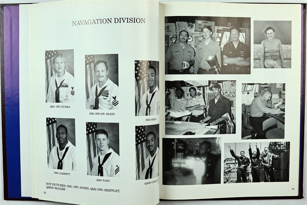 USS Caron (DD-970) 2000 Mediterranean Deployment Cruise Book