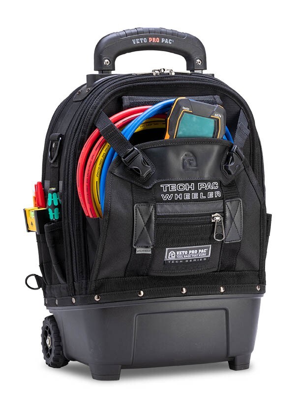 Veto Pro Pac Tech Pac Wheeler BLACKOUT Large Wheeled Backpack