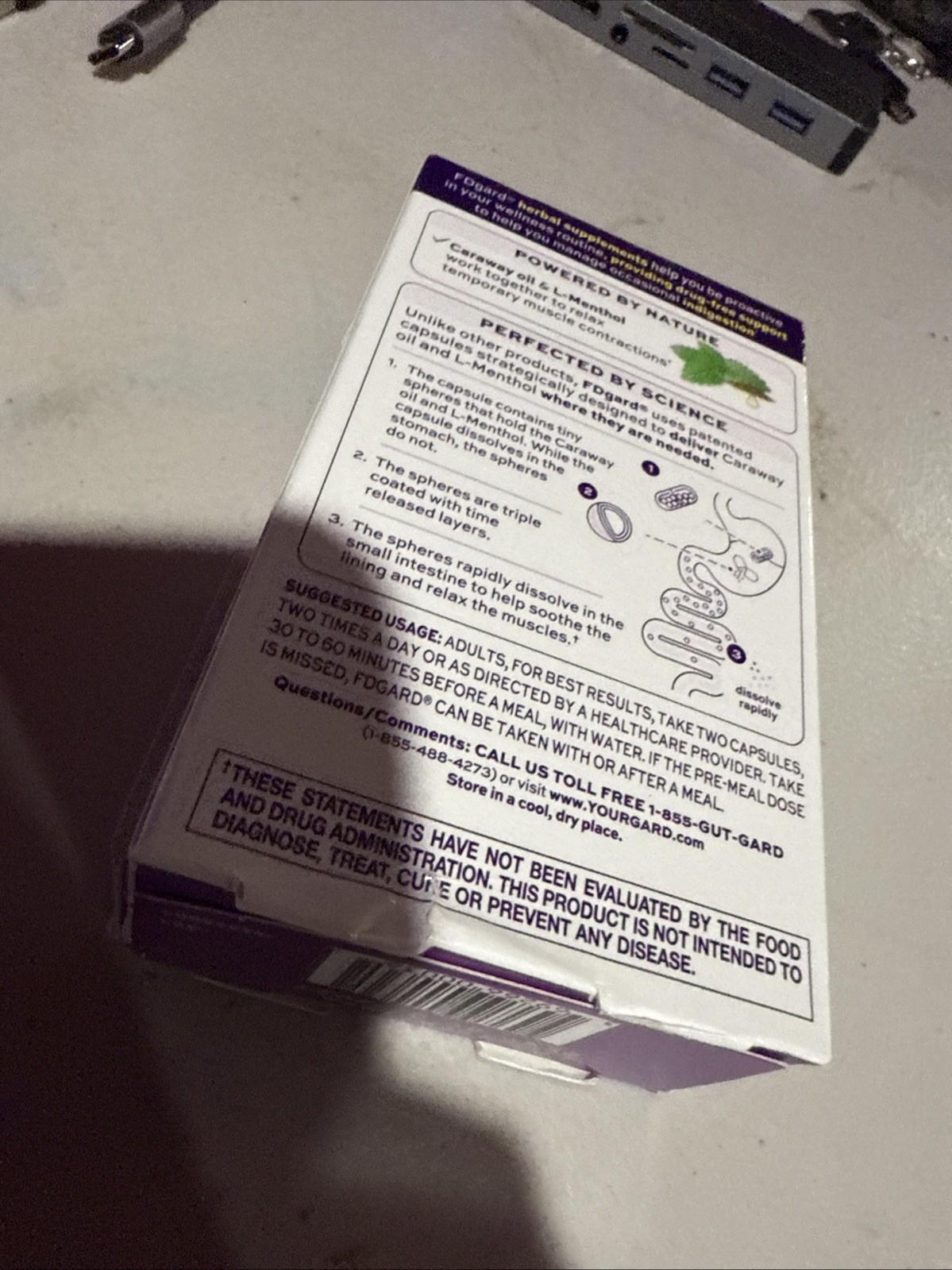 FDgard Medical Food for Functional Dyspepsia (Recurring Indigestion) EXP 02/27