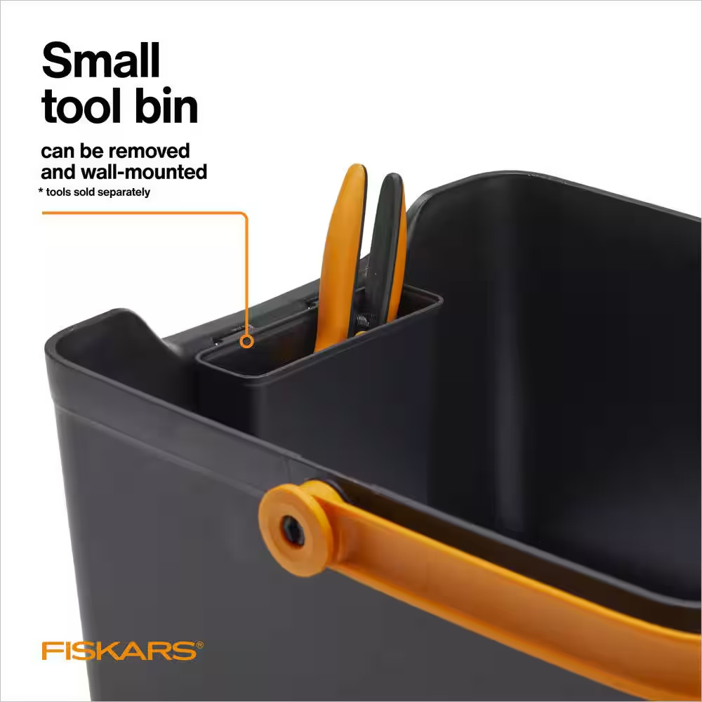 Indoor Garden Tool Caddy 13.9 in. L x 12.25 in. W x 6.8 in. D NEW
