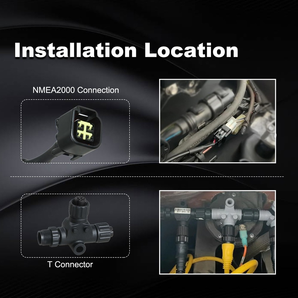 Engine Interface Cable NMEA 2000 & "T" for Yamaha 000-0120-37