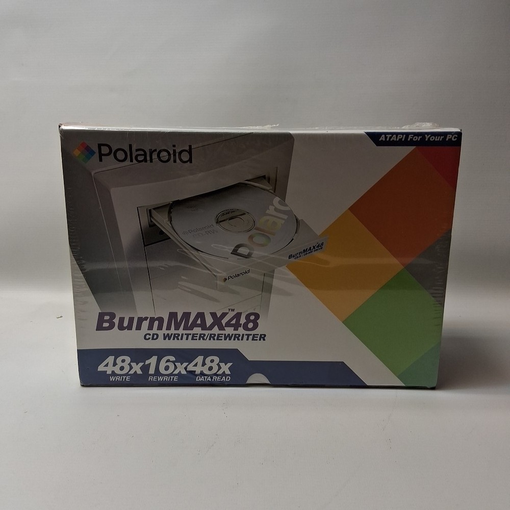 Polaroid BurnMax48 CD writer/rewriter