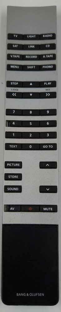Bang & Olufsen Remote Control - Working, Missing Buttons