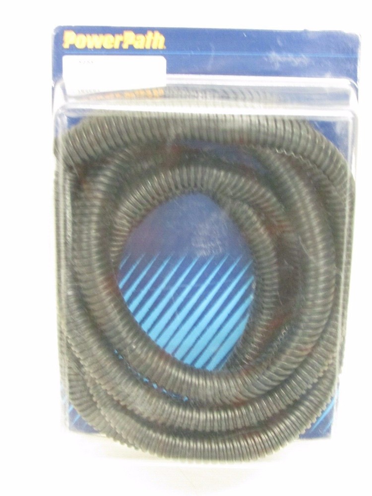 NEW! PowerPath BLACK SPLIT POLY WIRE LOOM, 1/2" x 6', #784681