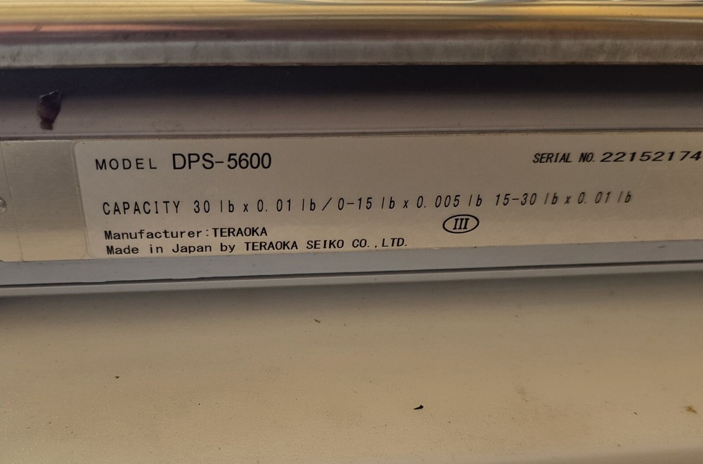 Meat Wrapper Wrap Station DPS-4600 Scale & Labeler