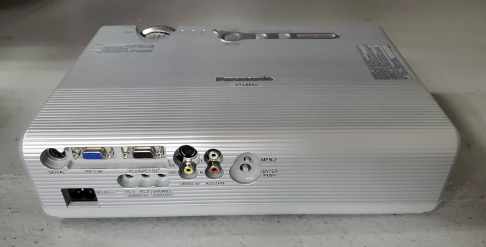 Panasonic LCD Projector PT-LB60U W/Extras! L@@K!