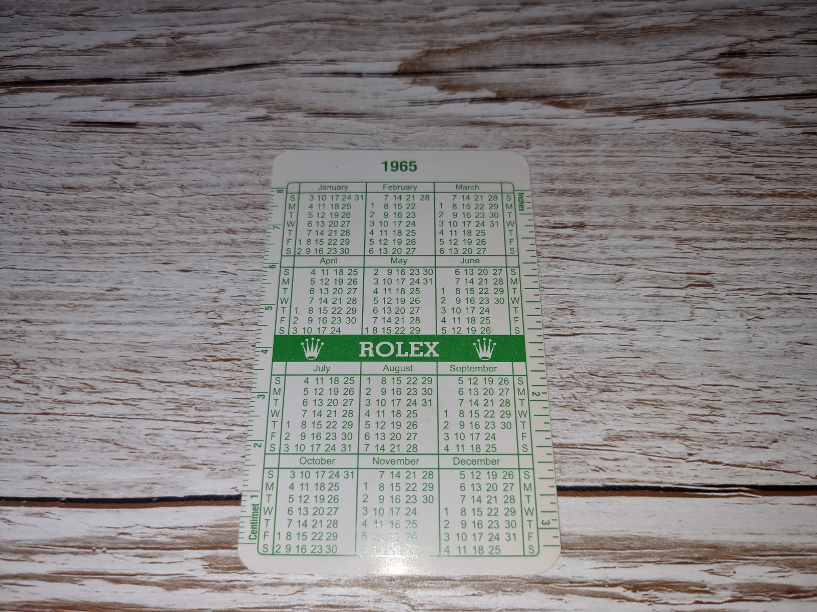 Rolex Calendar green year 1965/1966 in good conditions