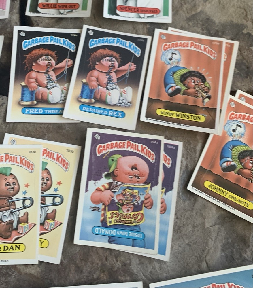 Original GPK Series 5 Card Lot. Used