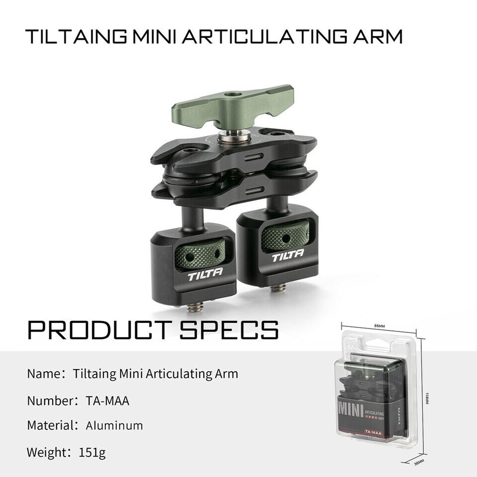 🔥NEW🔥 Tilta Mini Articulating Arm Quick Release Lock Camera Holder Kit