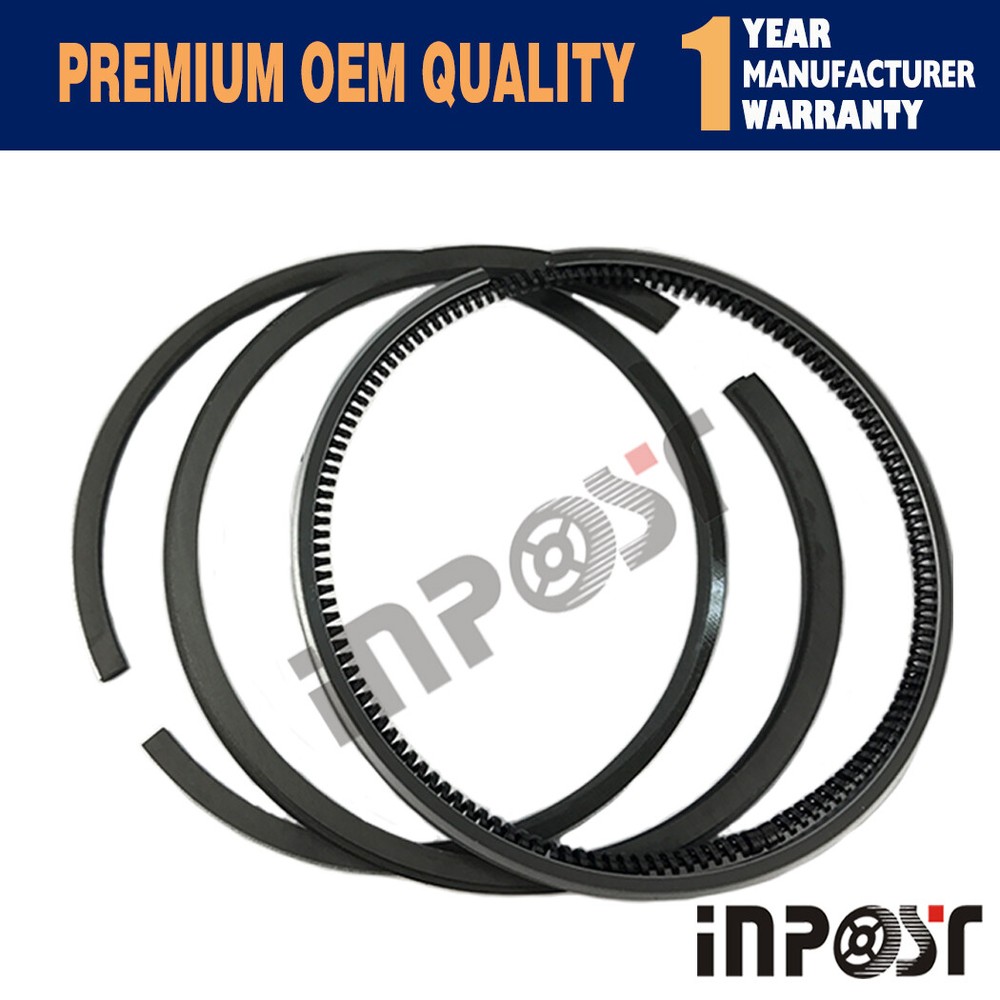 New 3 Sets Kubota D1803 Engine STD Piston Ring Set, 87*2+2+4，Direct injection