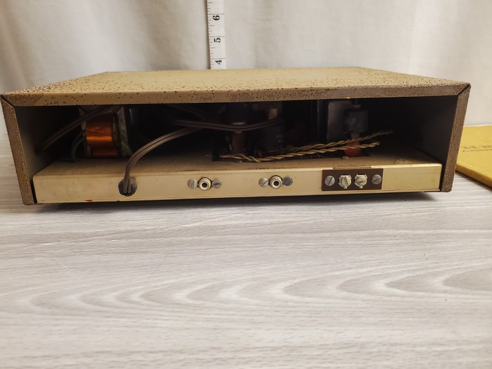 Vintage HeathKit Solid State FM Tuner AJ-14 w/ Manuals