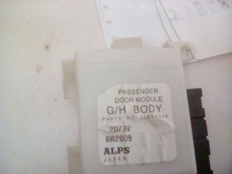 LESABRE 2002 Chassis Control Module 98125