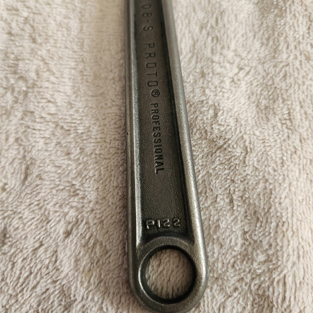 Proto 8" adjustable wrench 708-S - used