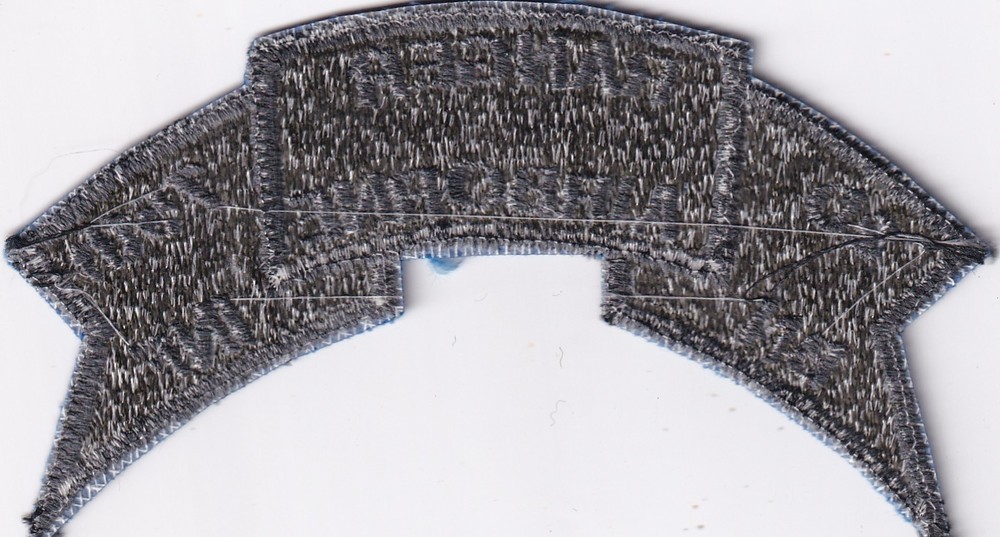Ranger 2nd Battalion embroidered Vietnam era make patch scroll subdued
