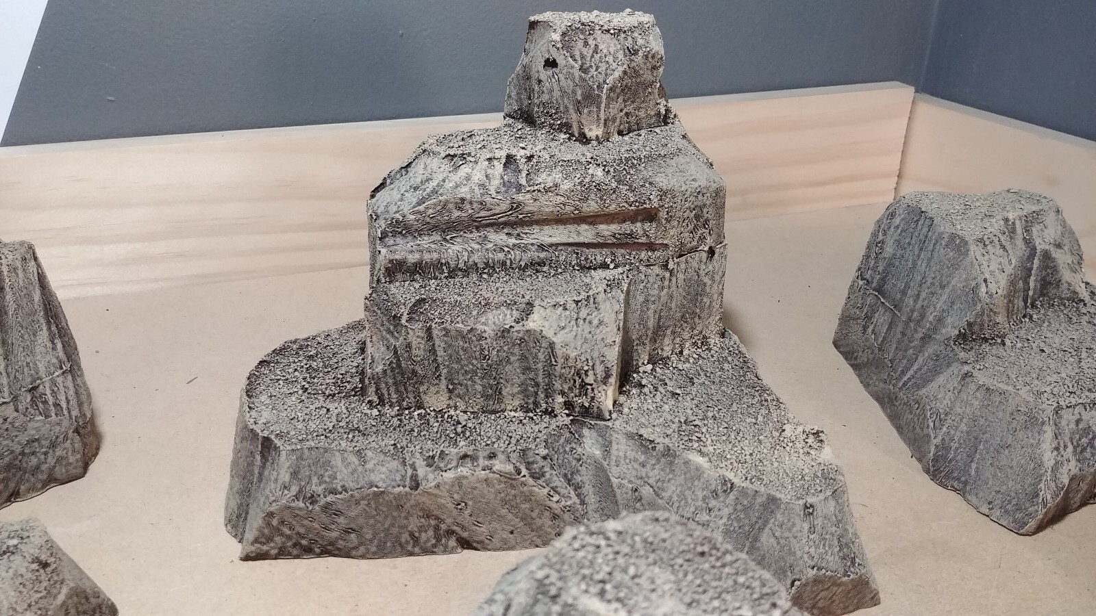 Tabletop Wargaming Terrain - Tall Hills - Large Box Set of Wasteland or Desert