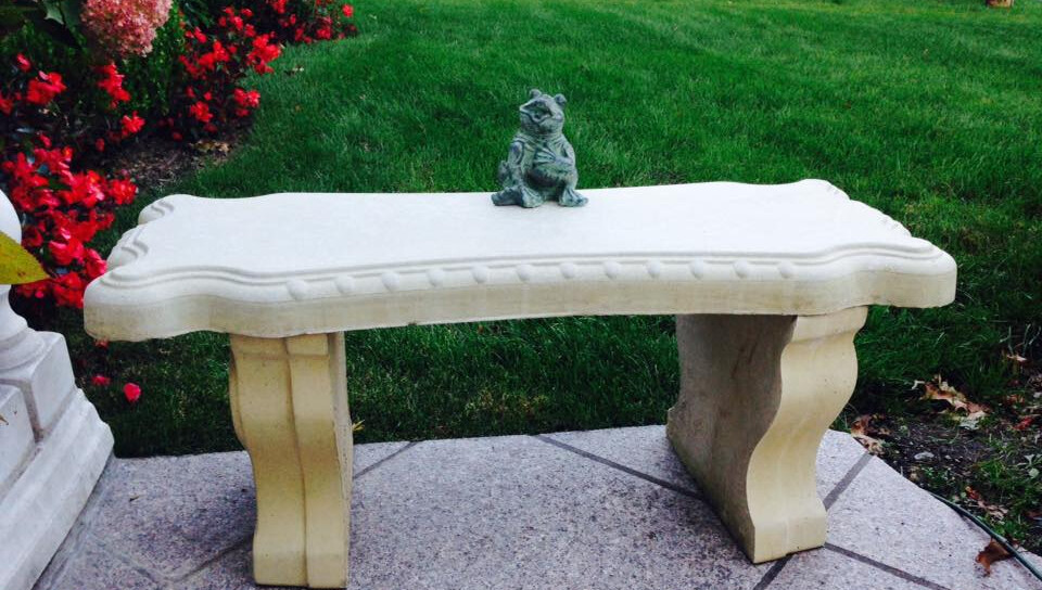 Fancy Scroll Bench top Mold only made from 3/16" ABS