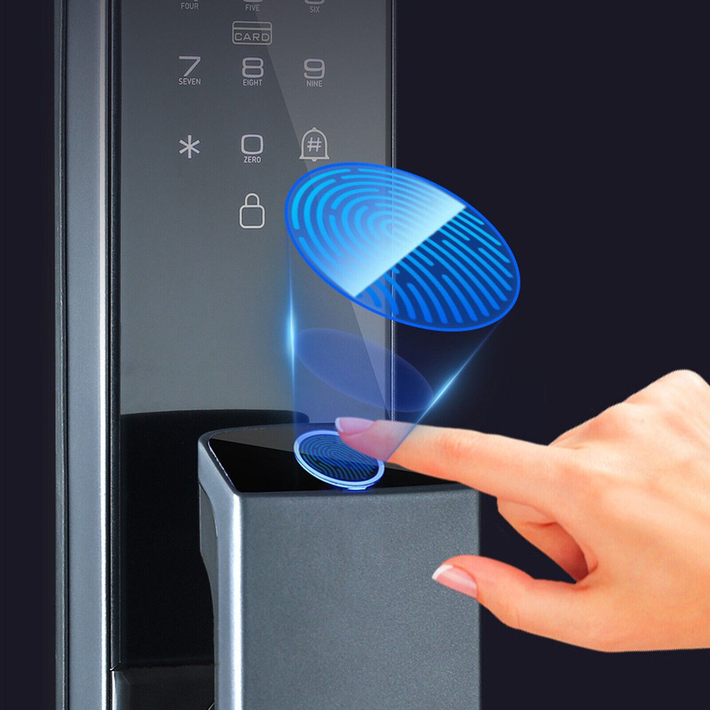 3D Face Recognition Door Lock Keyless Smart Mortise Lock Security Intelligent