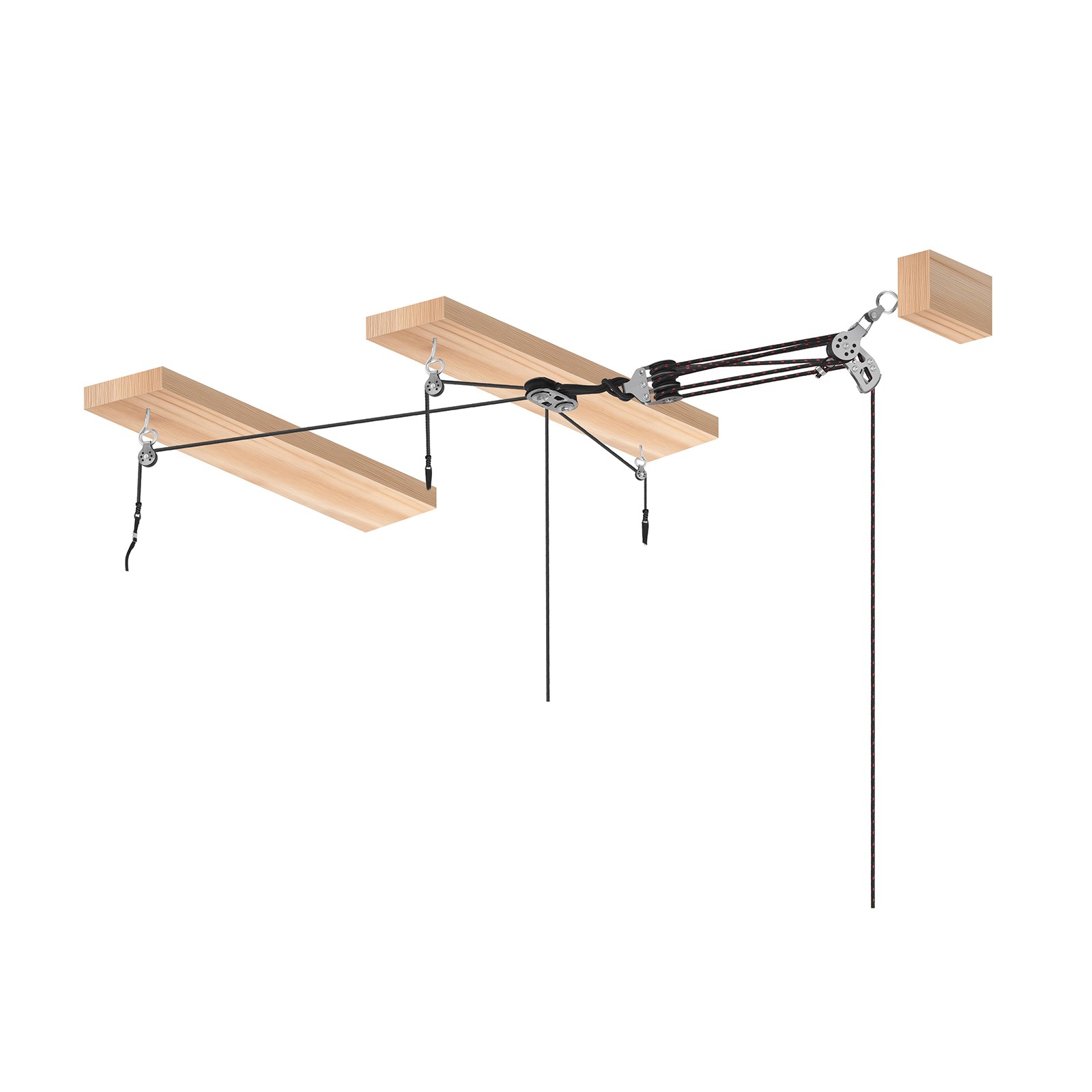 VEVOR Hard Top Remover Lift Hardtop Removal Roof Hoist Anti-Drop System for Jeep