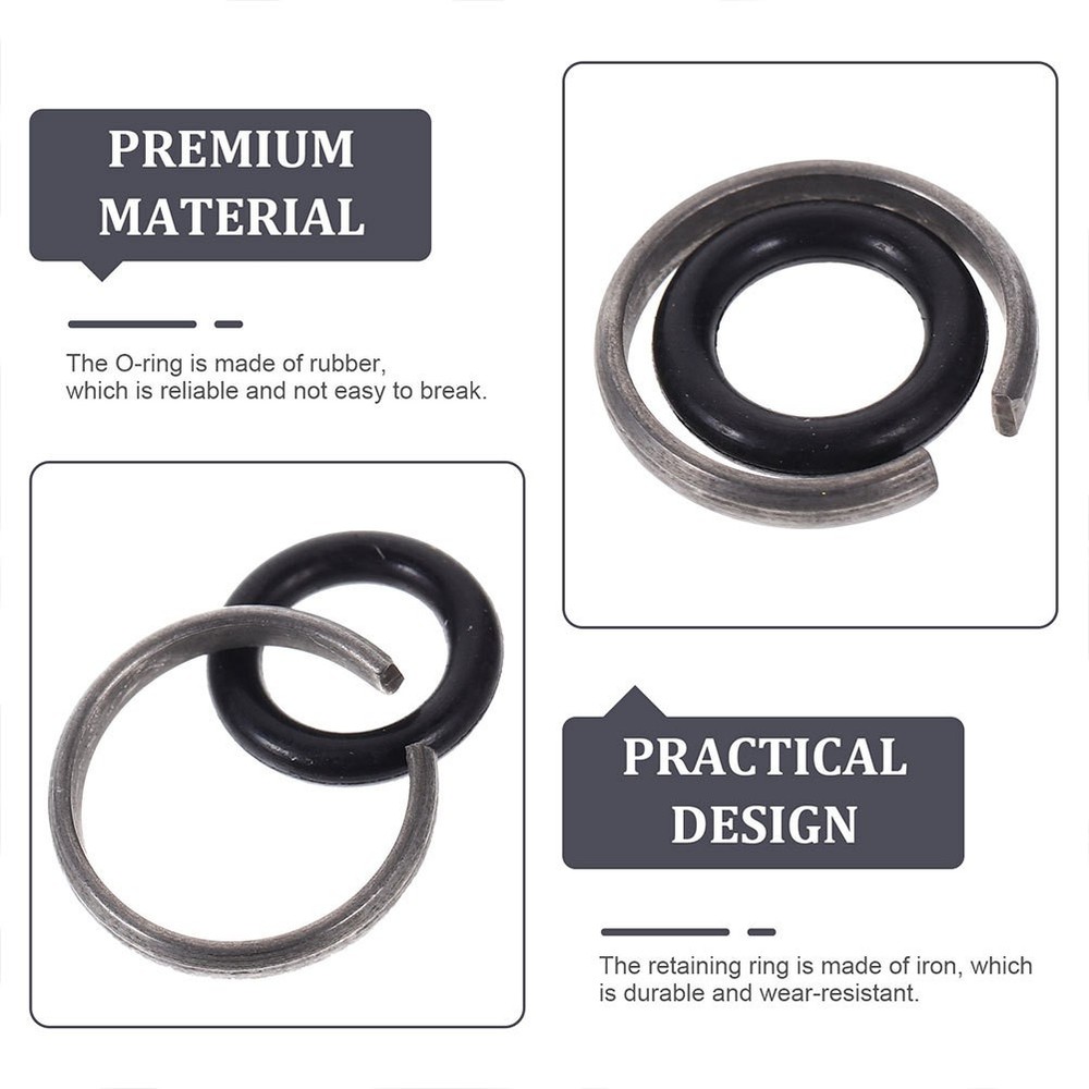 5 Sets Electric Wrench Spring Retaining Rings Impact Socket Retainer