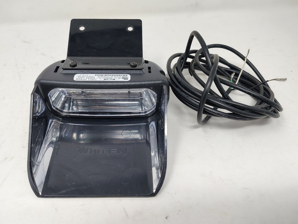 Whelen AVN1J Single Avenger Dash Light Red/Blue LED 12V Multiple Pattern