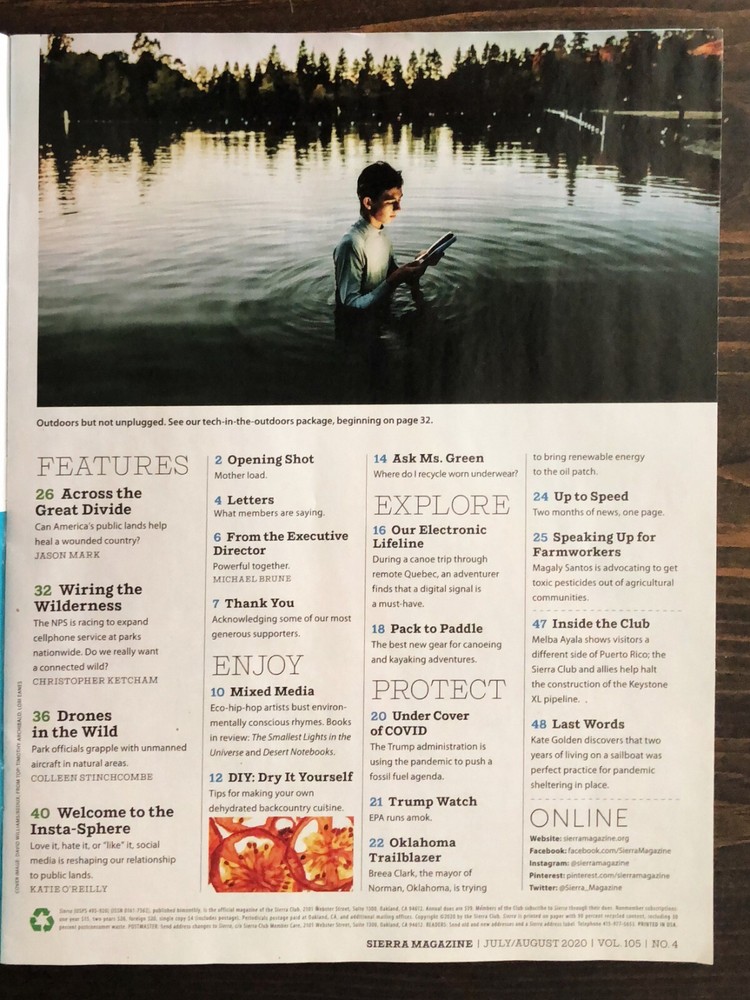 Sierra Magazine - July/August 2020