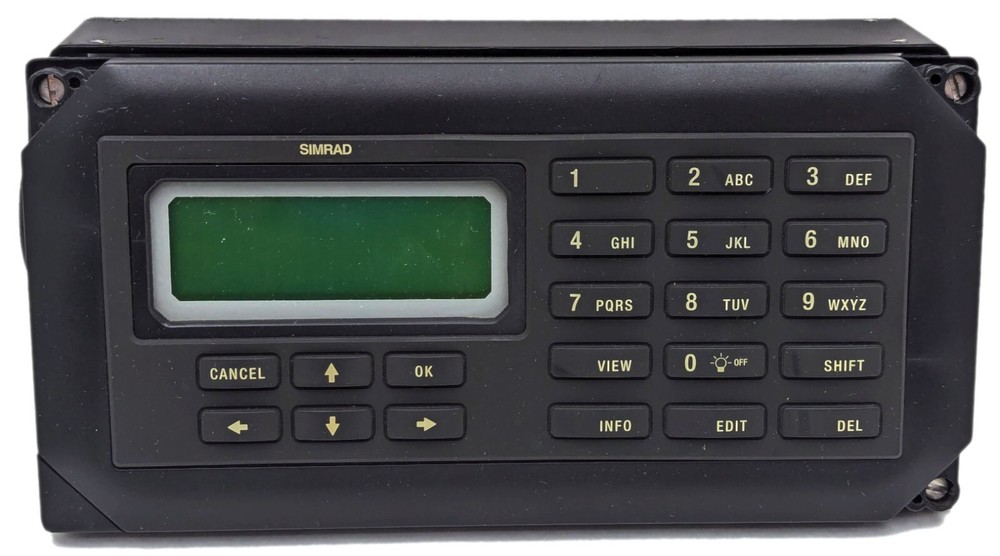 SIMRAD AI80 MKD Class A AIS - Control Panel Display Head ONLY - P/N: 26091462