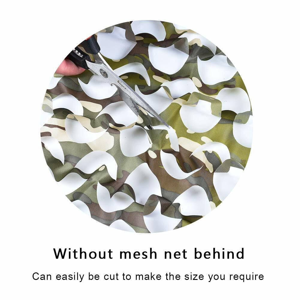 Camouflage Netting Camo Net Woodland Blinds for Military Sunshade Camping Hunter