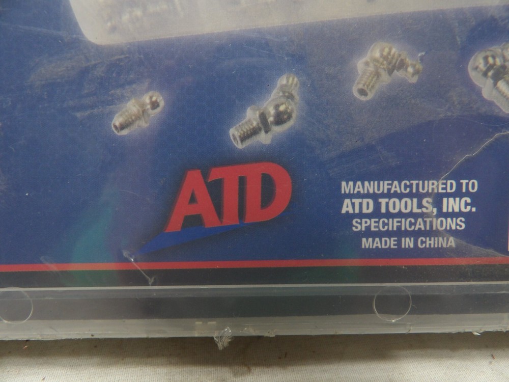 ATD 110 pc. SAE Hydraulic Grease Fitting Assortment #ATD-357