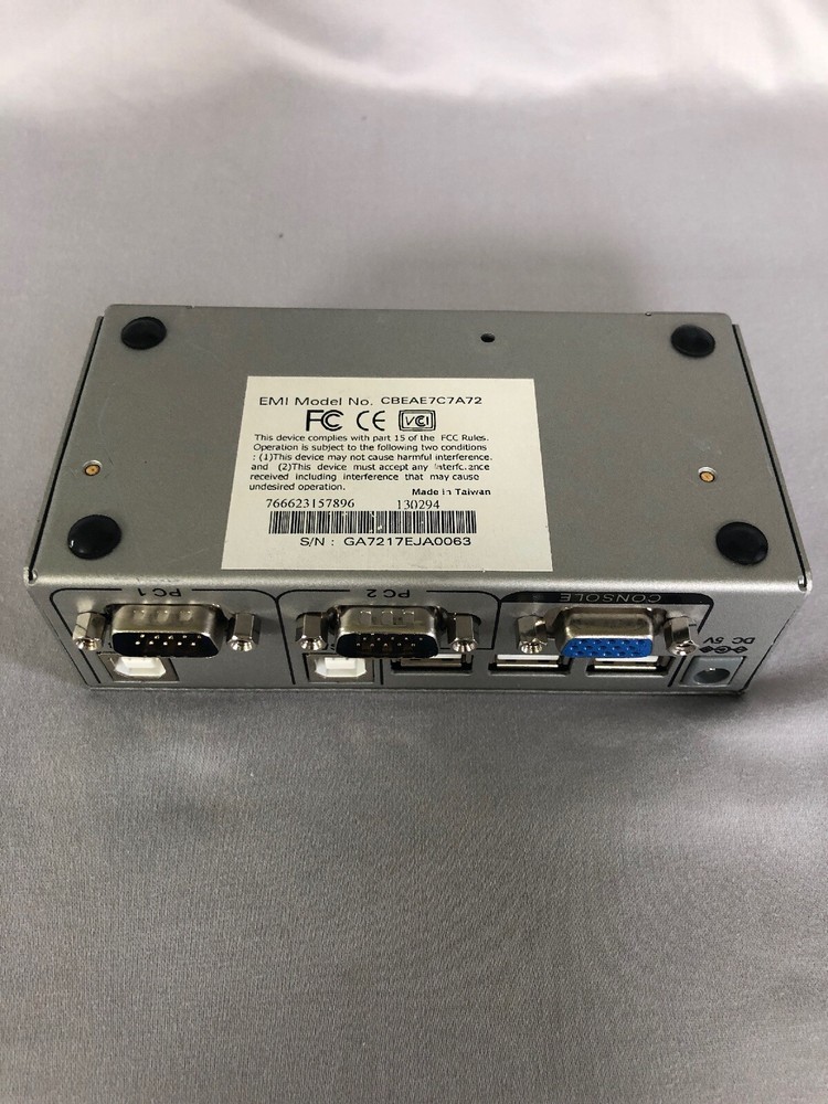 Intellinet Network Solutions 2 Port USB KVM CBEAE7C7A72
