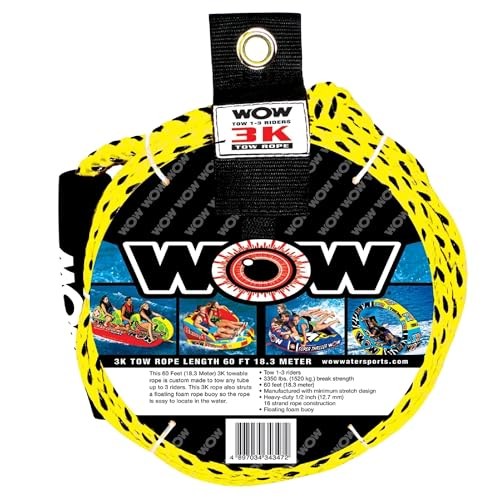 Tow Rope 3K Towing Capacity Yellow