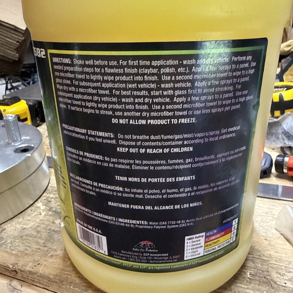 TEC582 CERAMIC DETAIL SPRAY (1 Gallon)