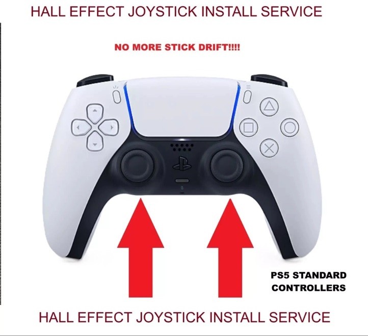 PS5 Controller Hall Effect Joystick Installation Service